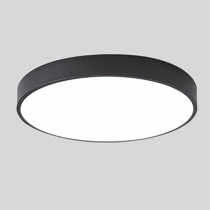 Moderne Rund LED Loft Træloftlampe