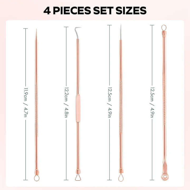 Højtydende sæt til fjernelse af hudorme og bumser