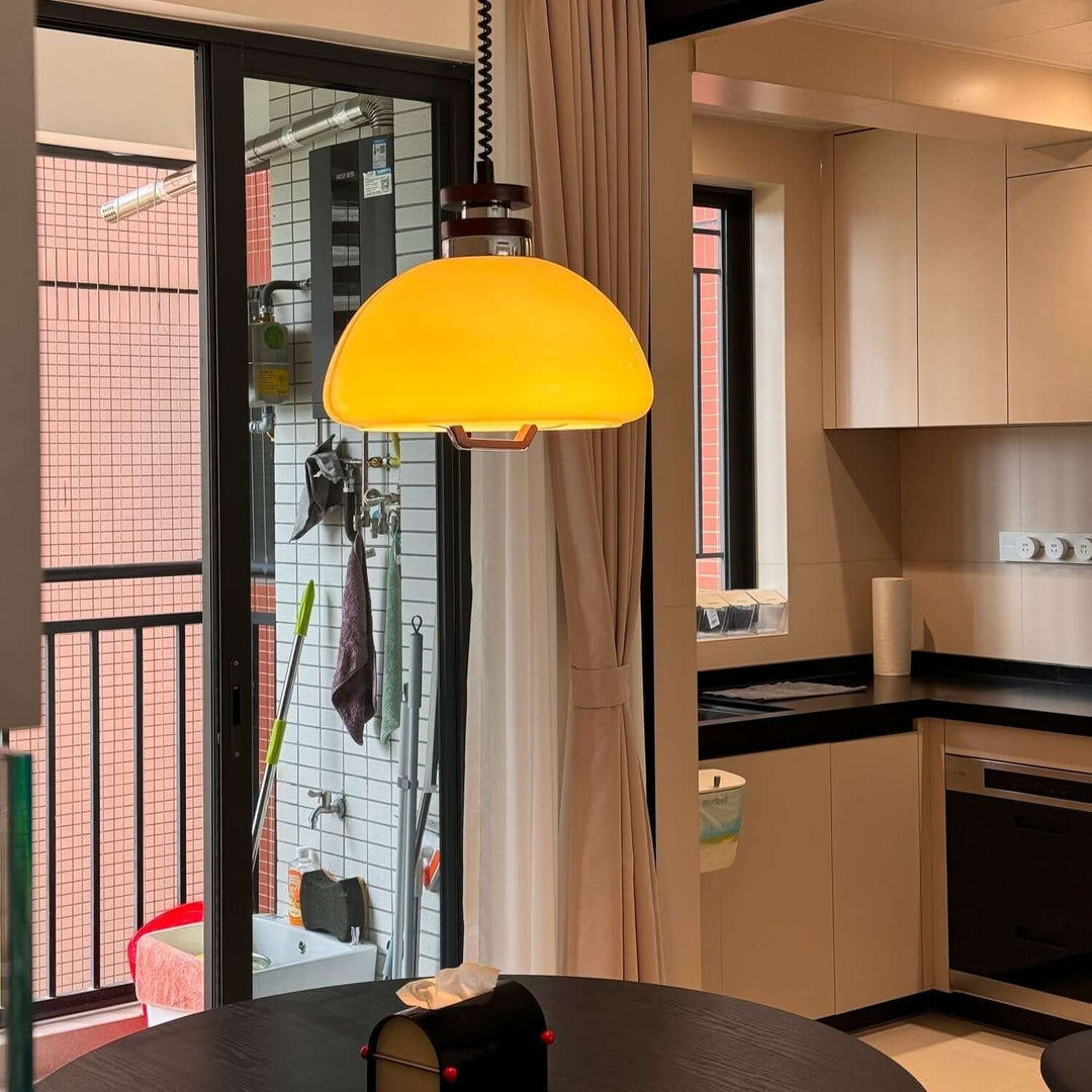 Moderne Hängelampe med Buddingform