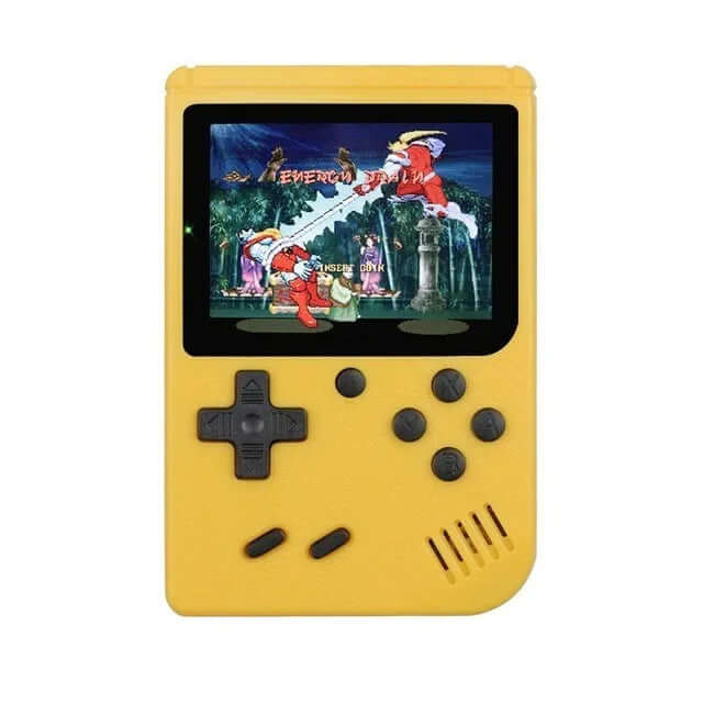 Bærbar retro-konsol med 400 spil