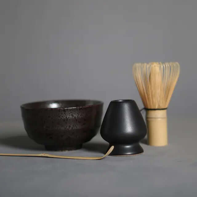 Matcha-sæt til traditionel teceremoni
