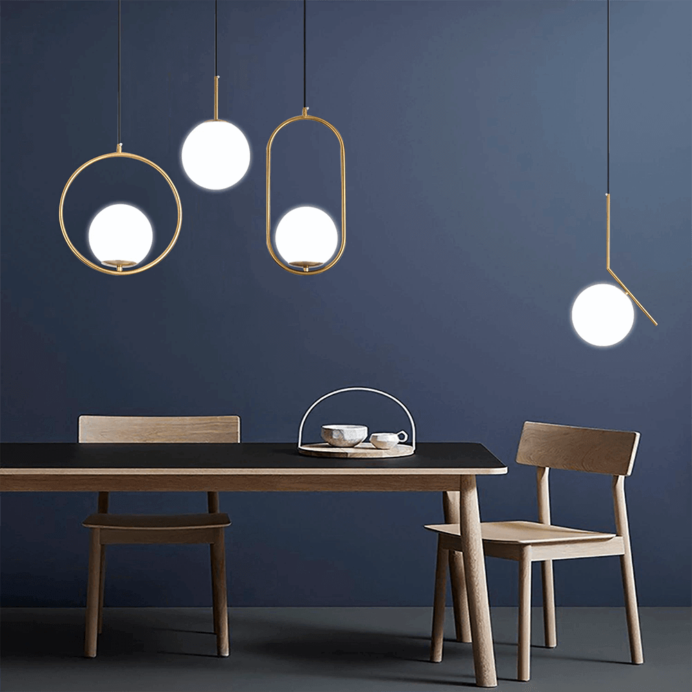Elegant Dråbeformet Pendellampe