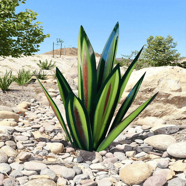 Unisex Solar Agave Lampe til Haveindretning