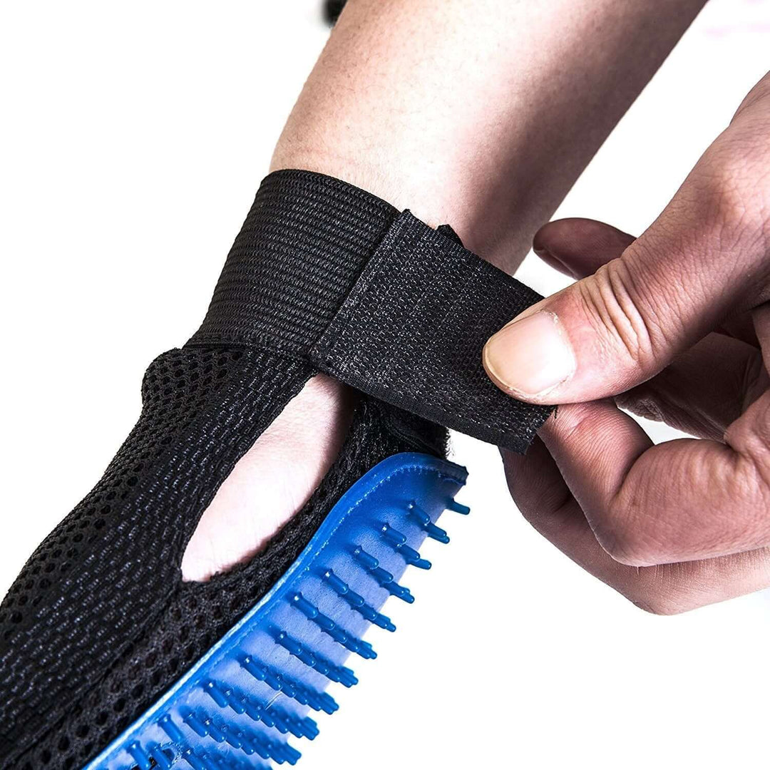 Dyrehårfjernelseshandske til hunde og katte
