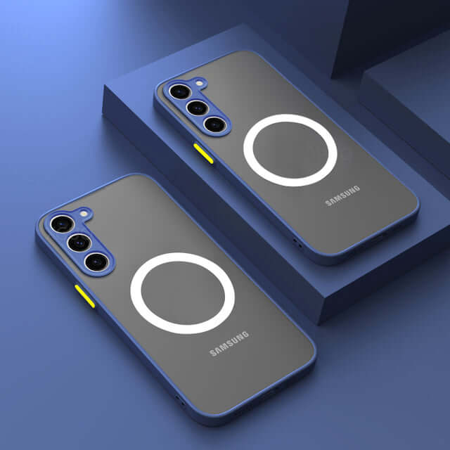 Magnetisk Stødsikkert Mobilcover til Samsung