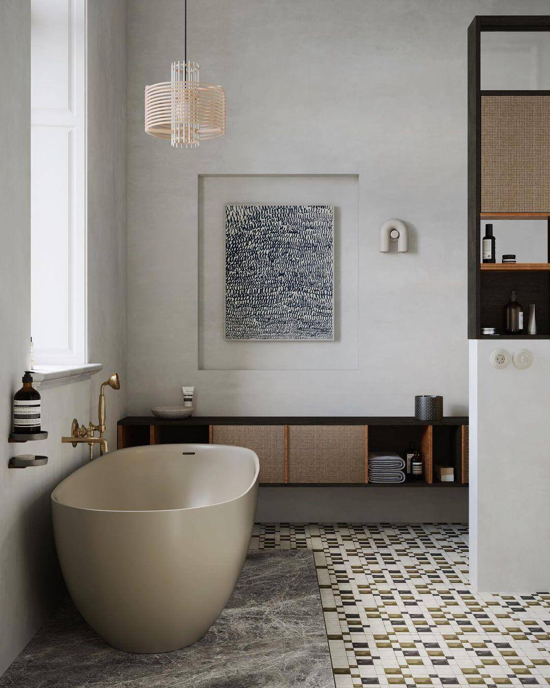 Justerbar U-formet LED Væglampe