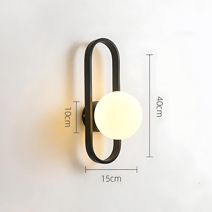 Moderne LED Glas Væglampe Camille til Hjemmet