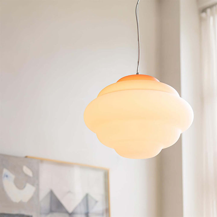 Gradient Sky Cloud Pendel Lampe