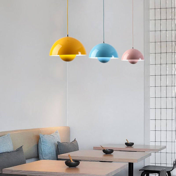 LED Pendelarmatur i urtepotte design til soveværelset