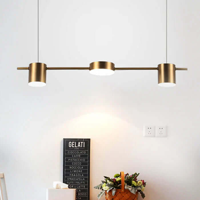 Moderne LED Pendellampe i Trommedesign