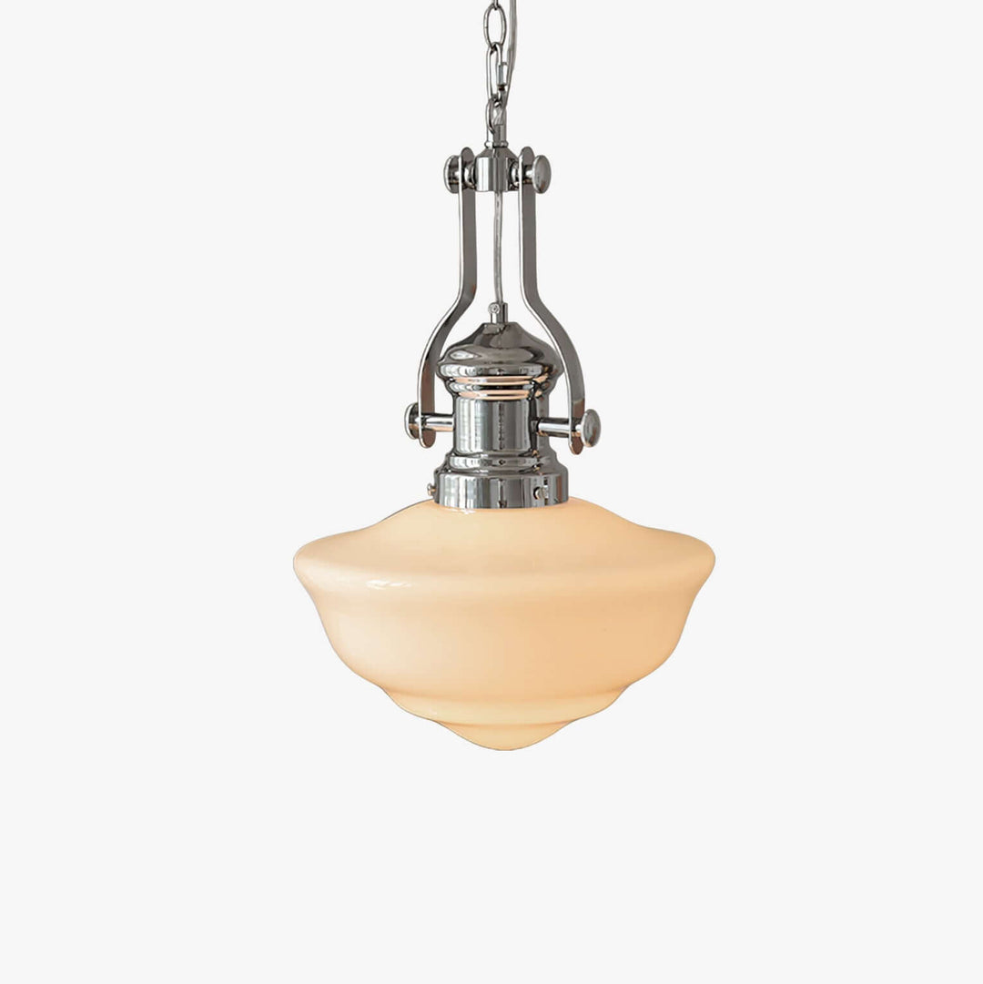 Elegant Pendel Lys i Glas & Metal