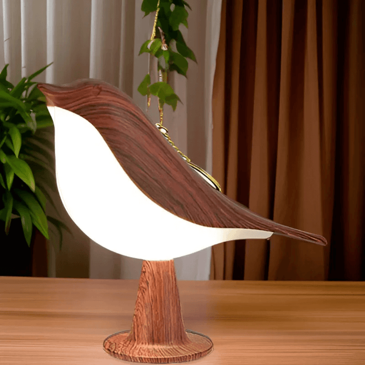 LED Fuglelampe med Touch & Aromaterapi