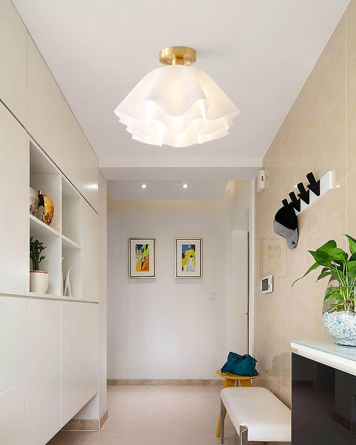 Moderne loft kobberloftslampe