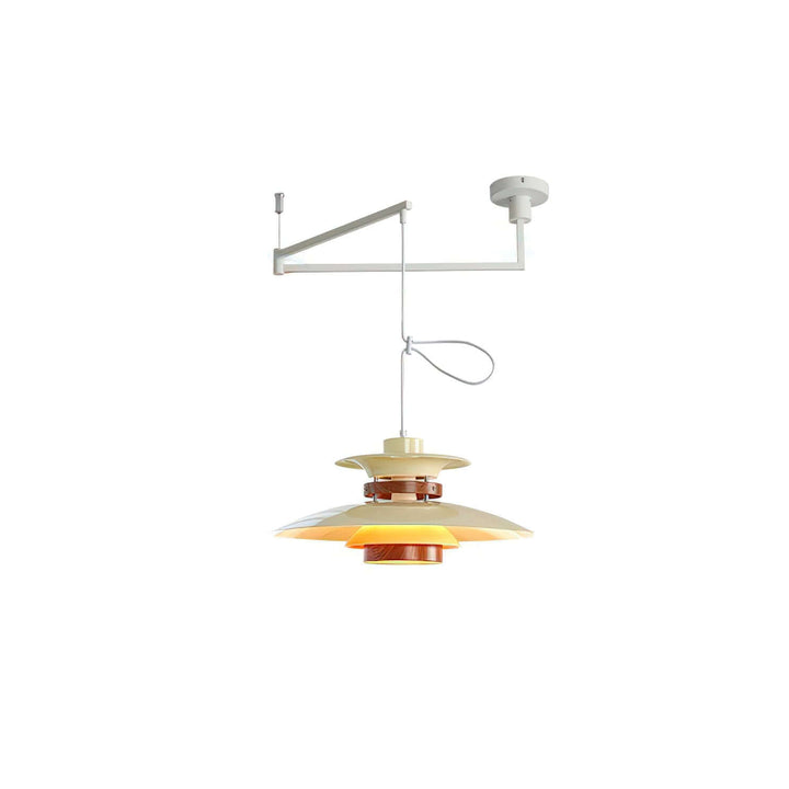 Pendellampe med 4 Skærme - Svingarm Design