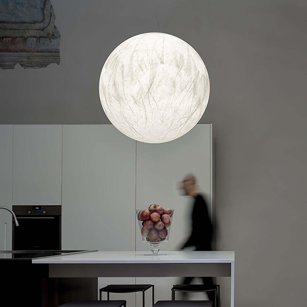 Månesilk Pendellampe - Dansk Moderne Design