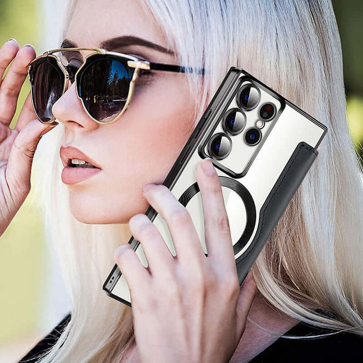 Samsung Læder Cover med Kortholder