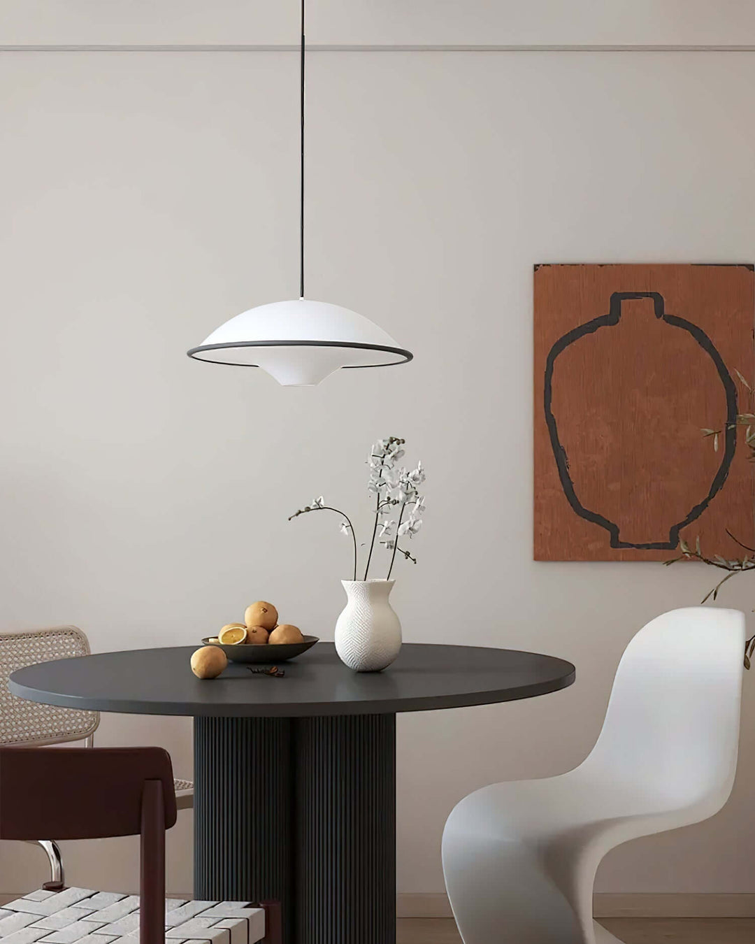 UFO Pendel Lampe - Akryl & Metal