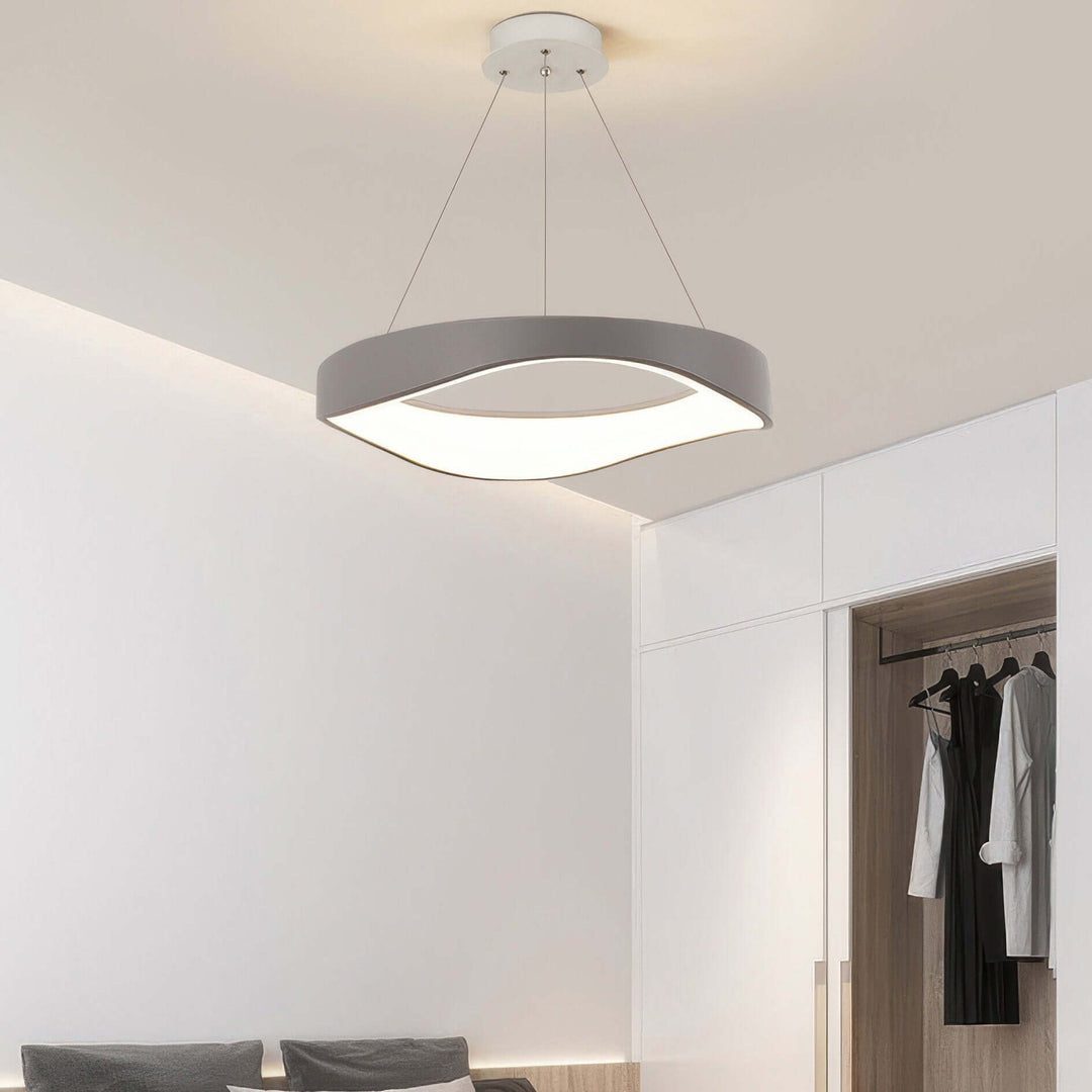 Moderne Rund LED-Pendellampe til Hjemmet