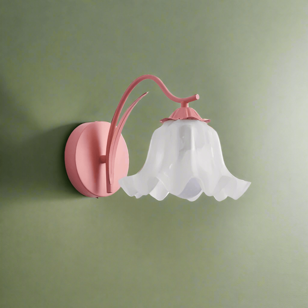 Retro Blumet Væglampe Design