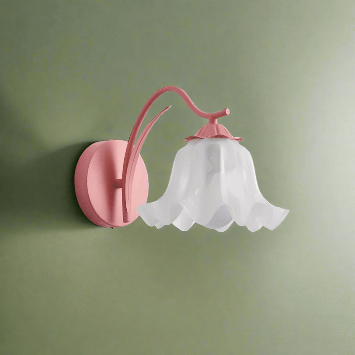 Retro Blumet Væglampe Design