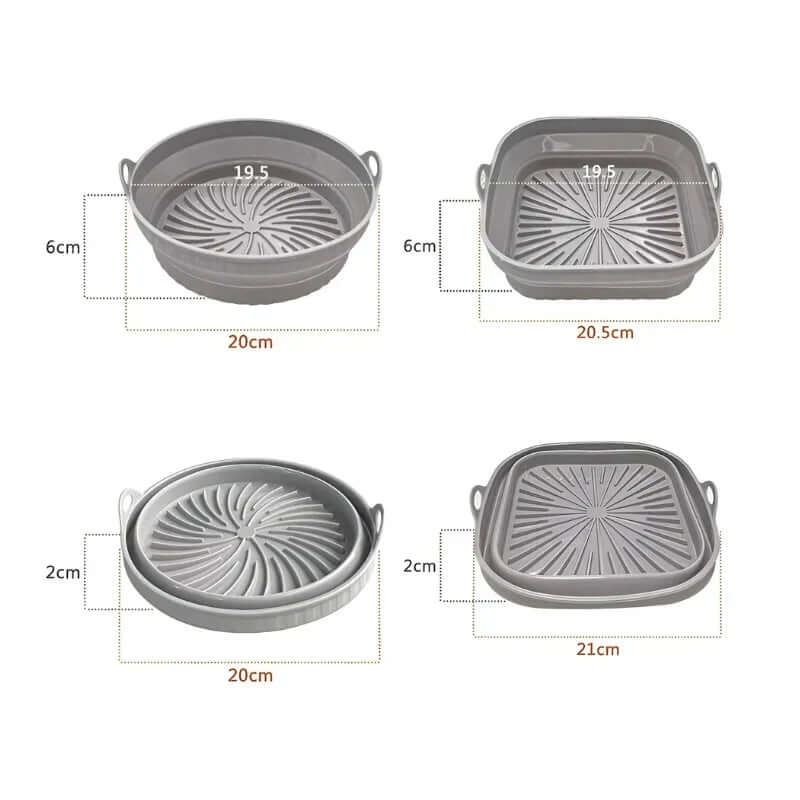 Airfryer Silikonmåtte - Varmebestandig & Non-stick