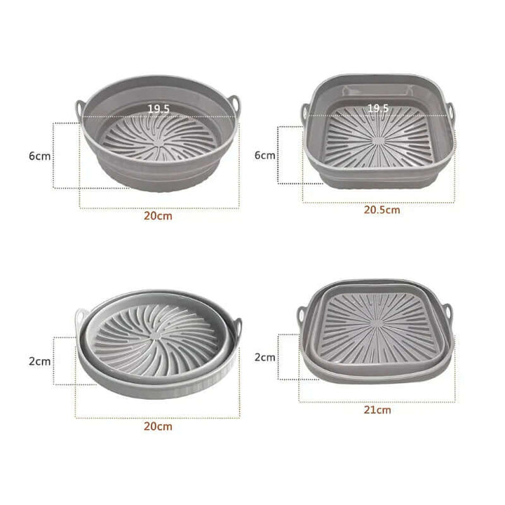 Airfryer Silikonmåtte - Varmebestandig & Non-stick