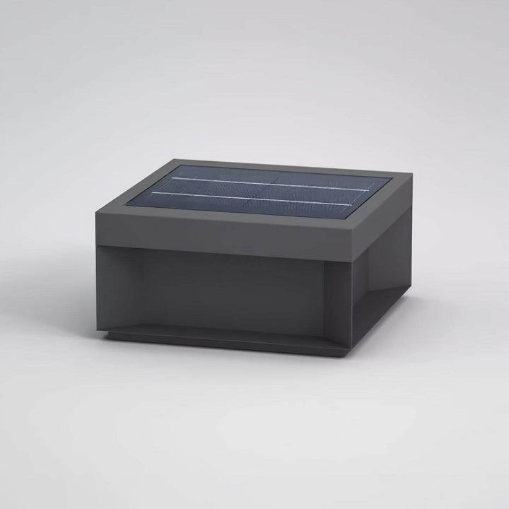 Solar udendørs pullertlampe - vejrbestandig