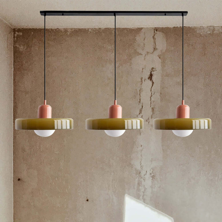 3-hovedet Bauhaus Pendellampe