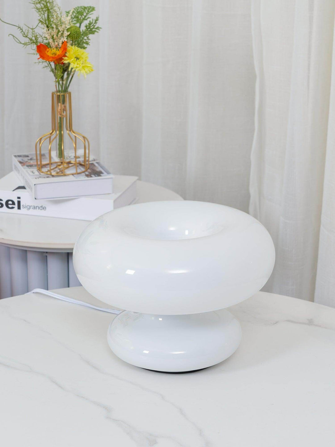 Donut Bordlampe Moderne LED Indendørsbelysning