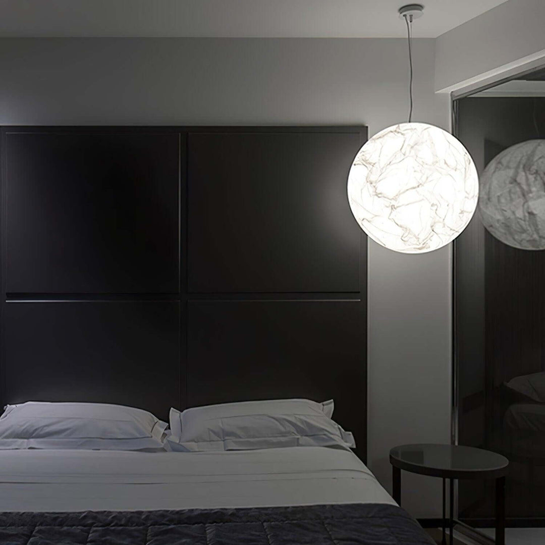 Månesilk Pendellampe - Dansk Moderne Design