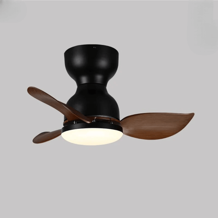 Moderne 46cm loftventilator med LED-lys