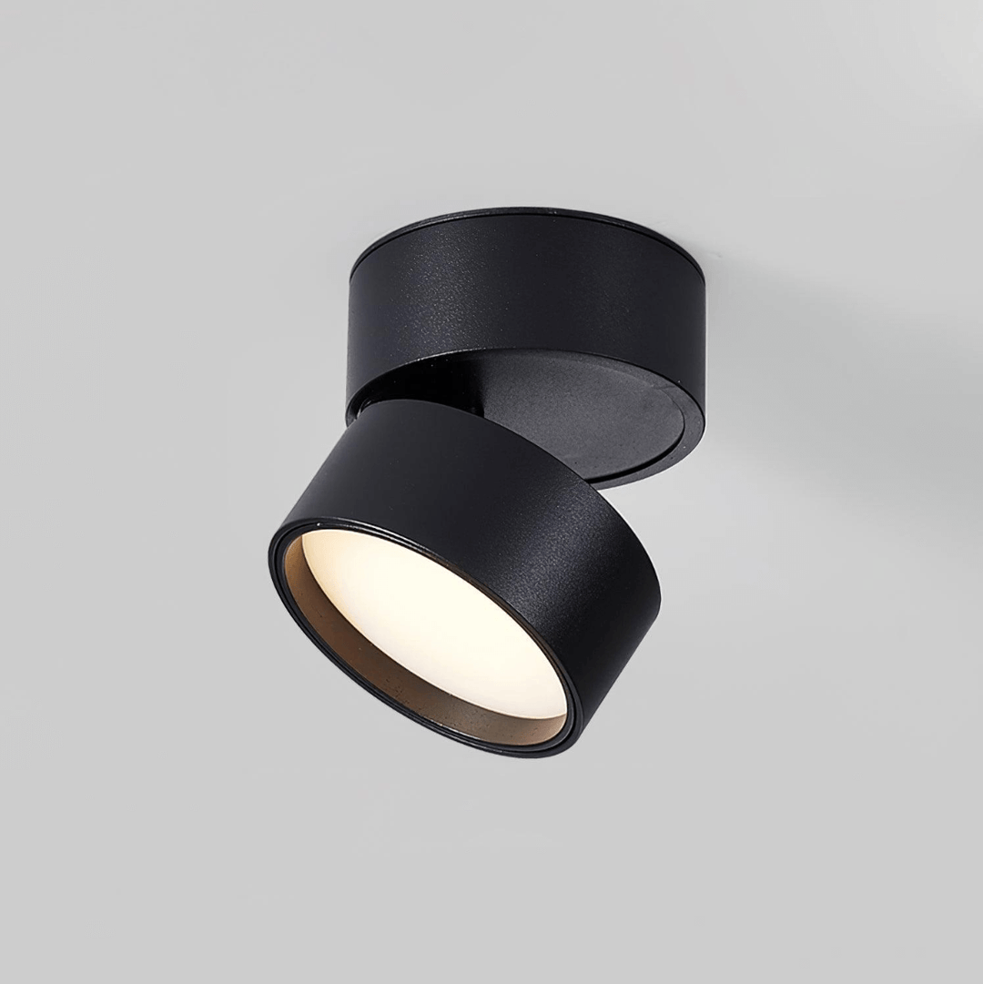 Drejelig LED Loftlampe - Varm Hvid