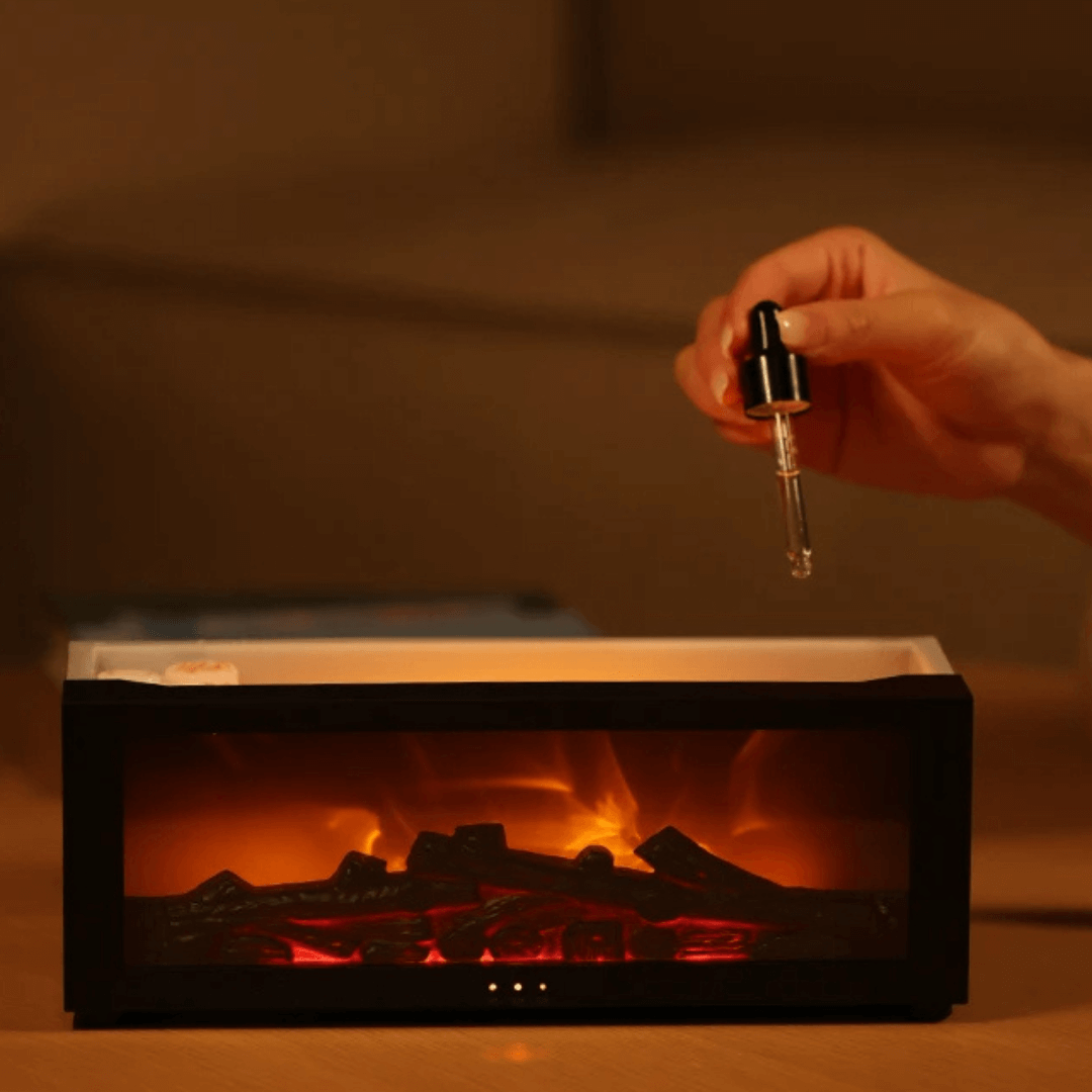 Flammeeffekt Aroma Diffuser til Hjemmet