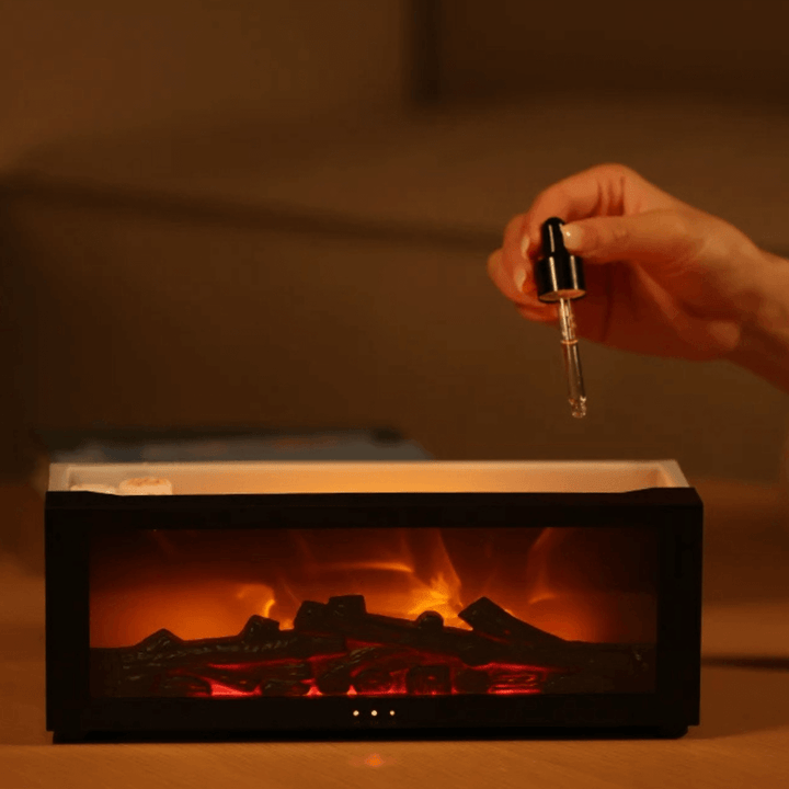 Flammeeffekt Aroma Diffuser til Hjemmet