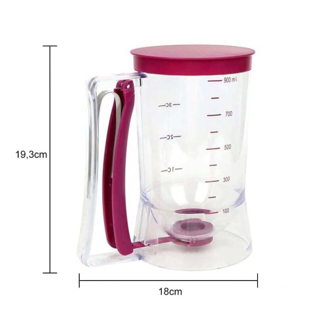 Dejdispenser 1L - Målebæger med dispenser