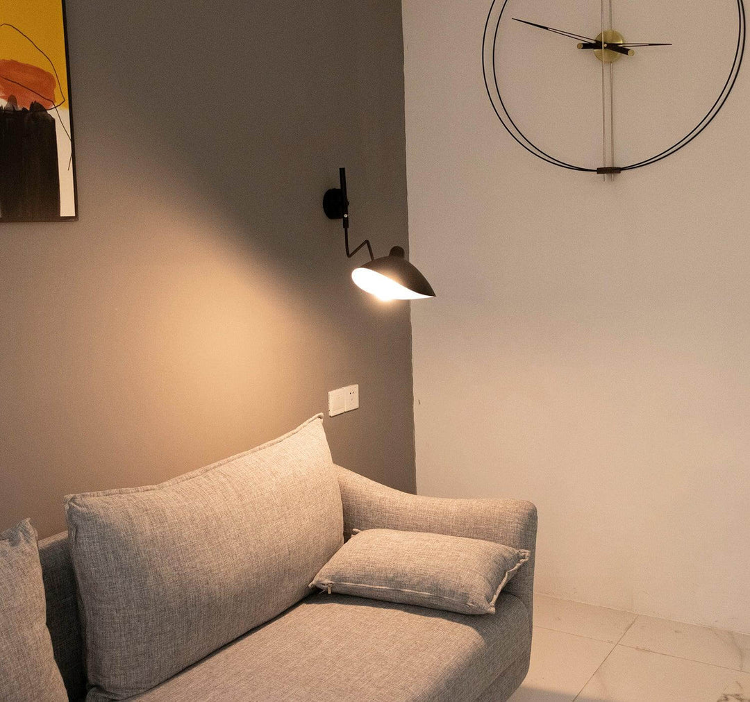 Designer væglampe - Moderne metalbelysning