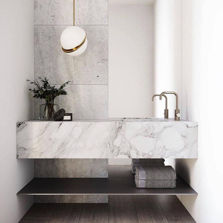 Måneformet Pendellampe i Moderne Design