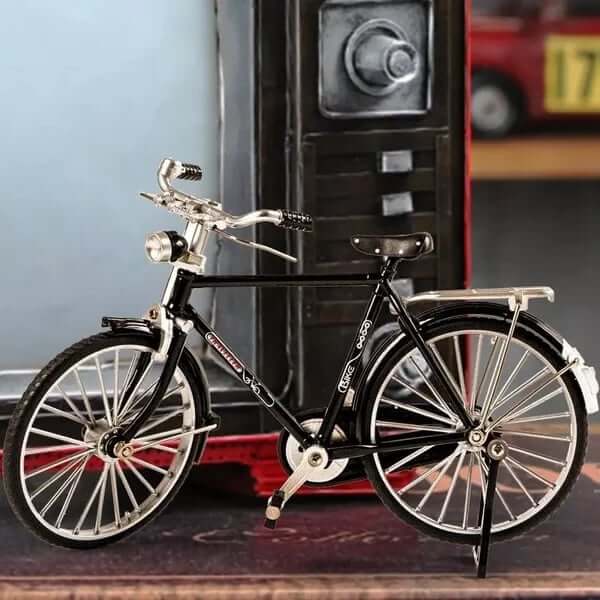 DIY Retro Cykelmodel Sæt - Nostalgisk Dekorationsgenstand