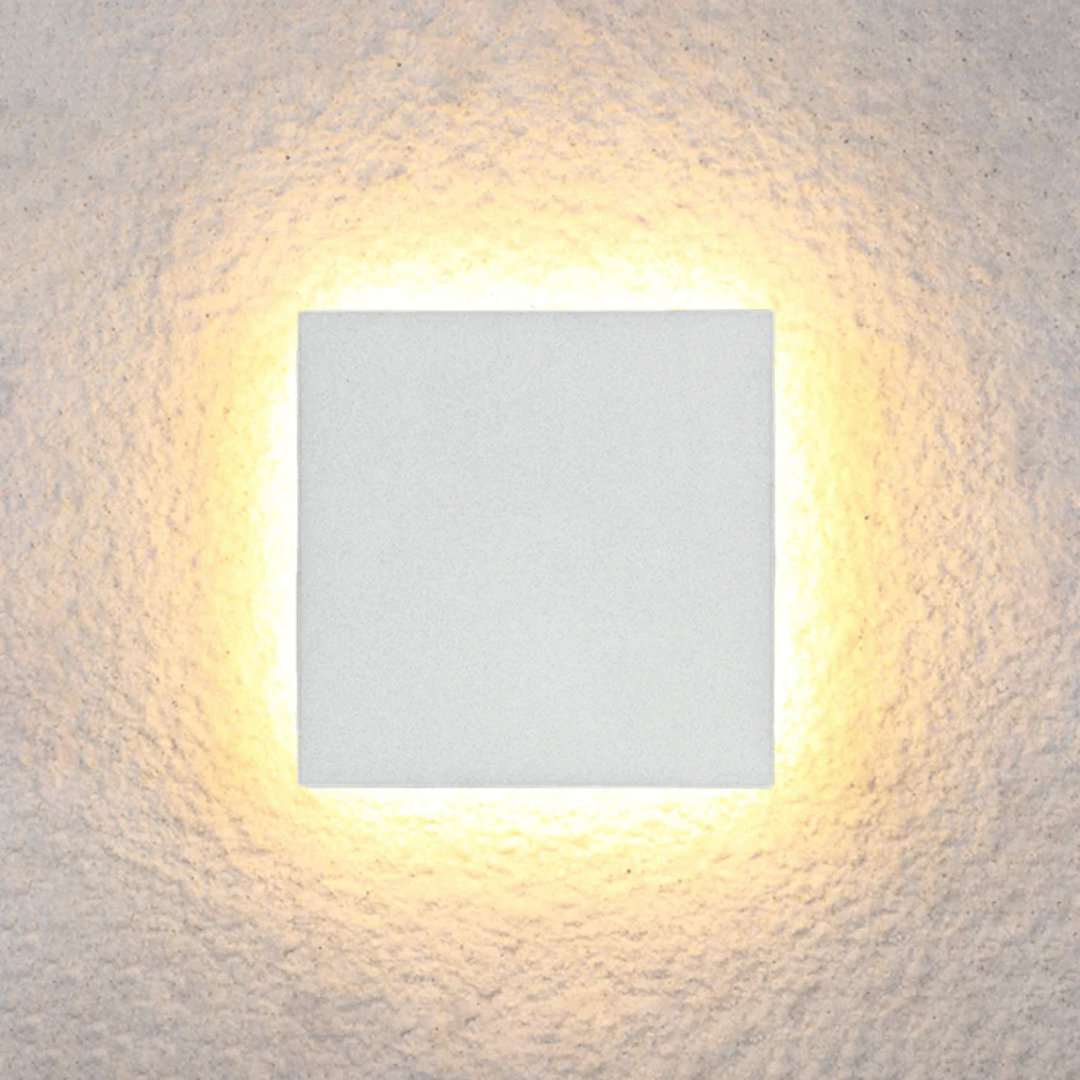 Minimalistisk LED udendørsvæglampe