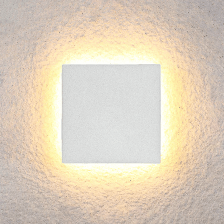Minimalistisk LED udendørsvæglampe