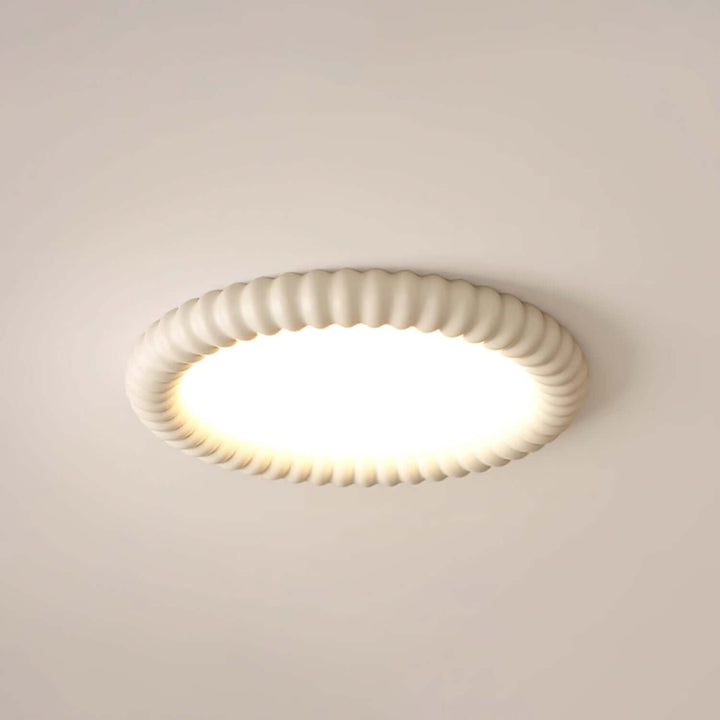 LED Loftloftslampe med bølge-design