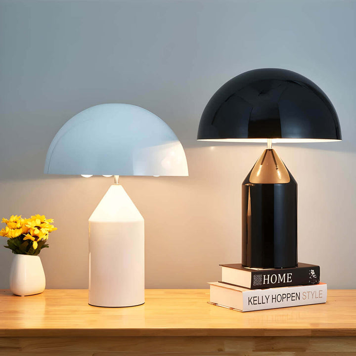 Vintage bordlampe med moderne flair