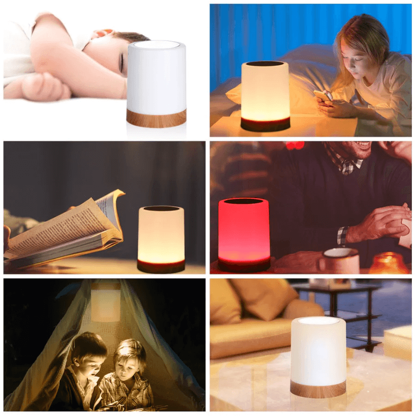Dæmpbar Natlampe med Moderne Design