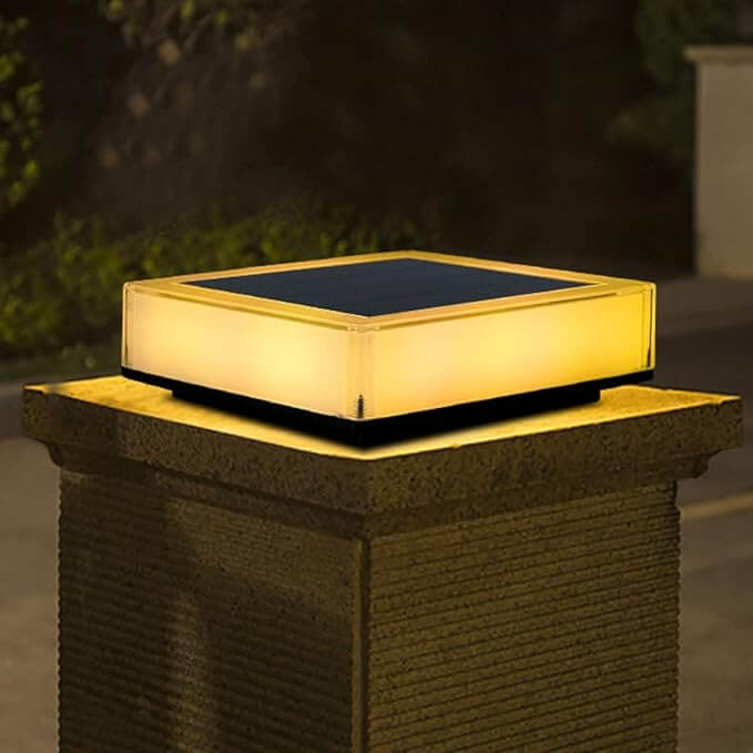 LED Solar Udendørslampe, Vandtæt