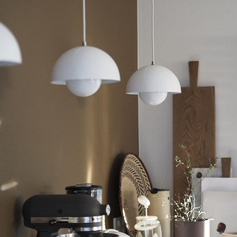 LED Pendelarmatur i urtepotte design til soveværelset