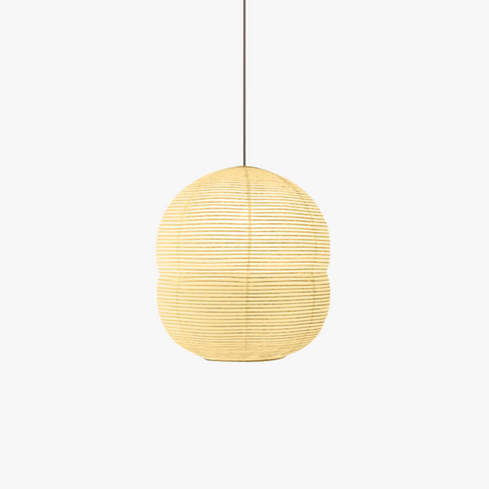 Minimalistisk Washi Papir Mini Pendellampe