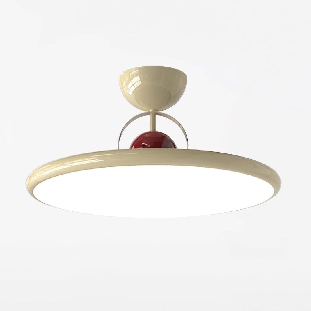 Moderne LED Loftsloftslampe i Akryl og Metal