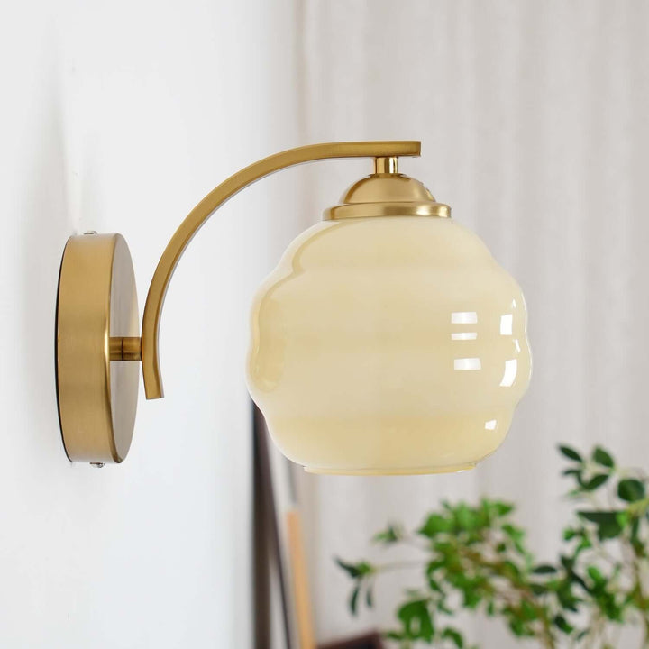 Vintage væglampe i Art Deco-stil