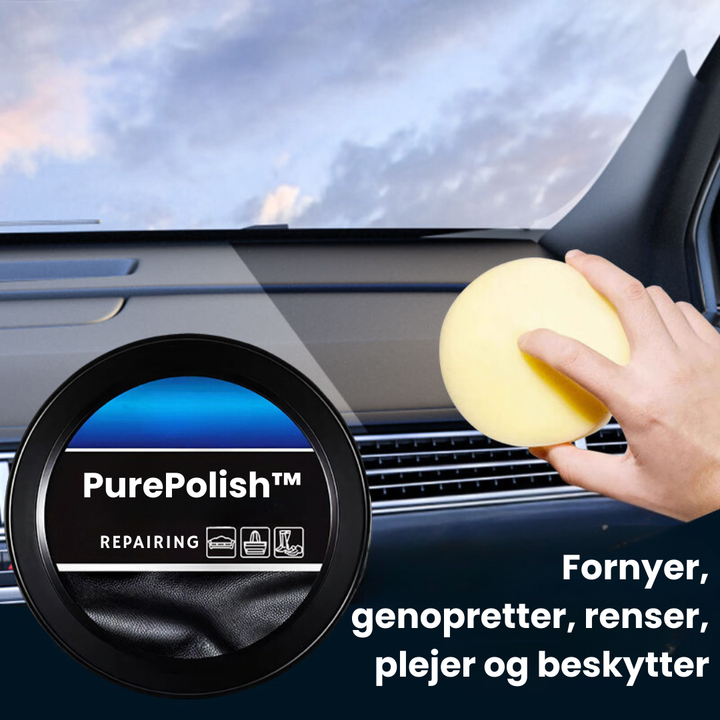 Universal restaureringscreme til læder & plastik. Genskaber glans og giver beskyttelse på bilinteriør og møbler.