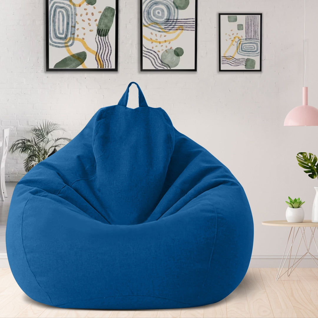Forny din sækkestol med dette fleksible, vaskbare polyester betræk. Smart og funktionel boligindretning.